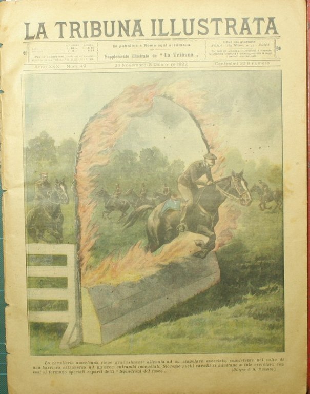 La tribuna illustrata. 26 novembre-3 dicembre 1922