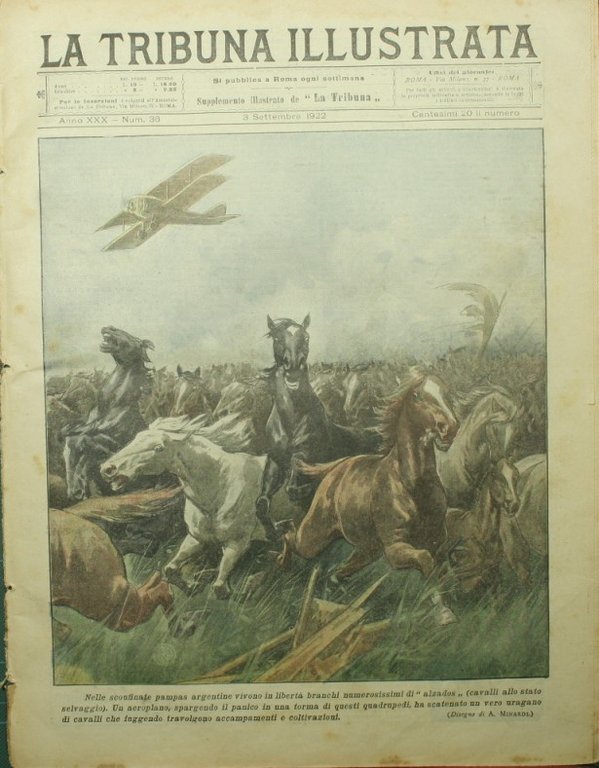 La tribuna illustrata. 3 settembre 1922