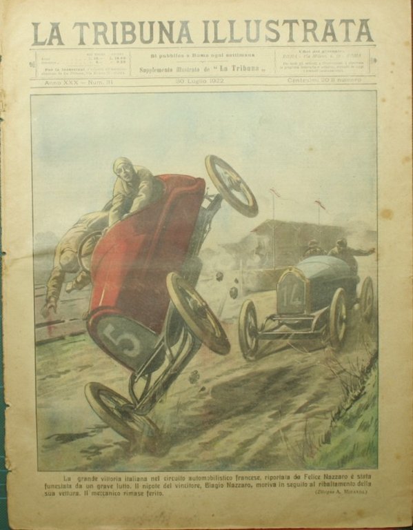 La tribuna illustrata. 30 luglio 1922