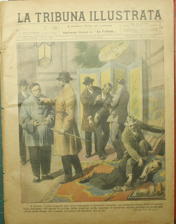 La tribuna illustrata. 5-12 novembre 1922