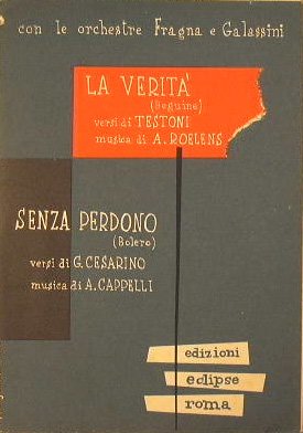 La verità ( beguine ) - Senza Perdono ( bolero …