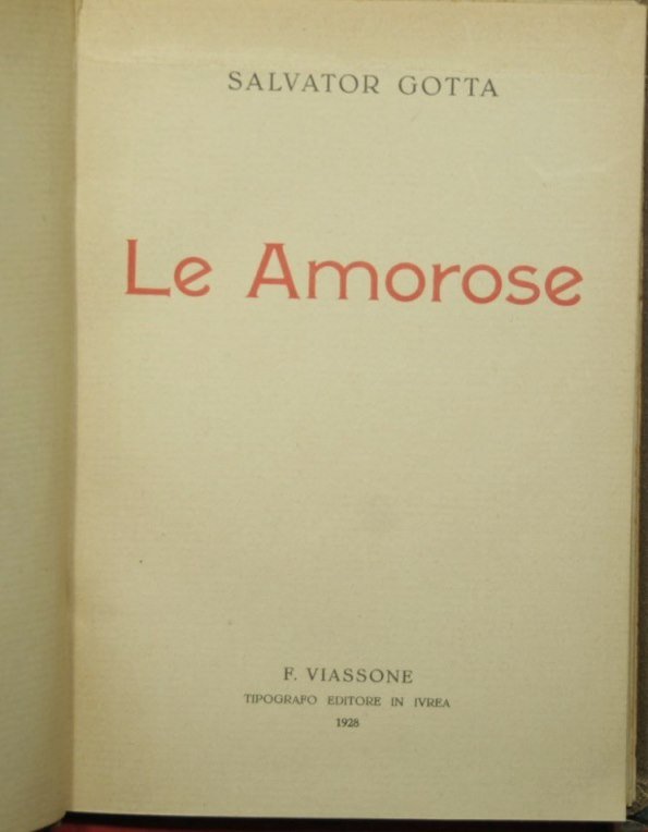 Le amorose