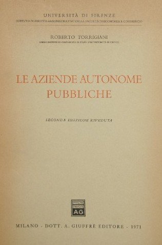 Le aziende autonome pubbliche