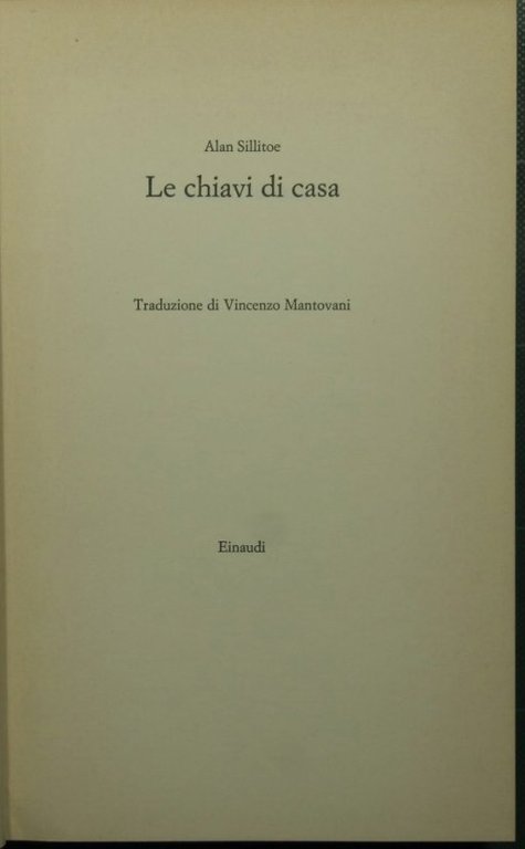 Le chiavi di casa