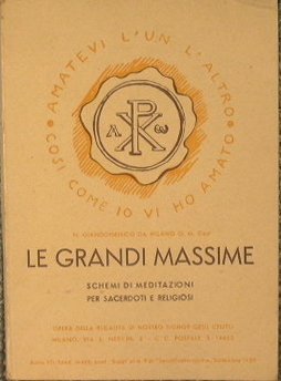 Le grandi massime