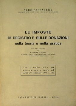 Le imposte di registro e sulle donazioni nella teoria e …