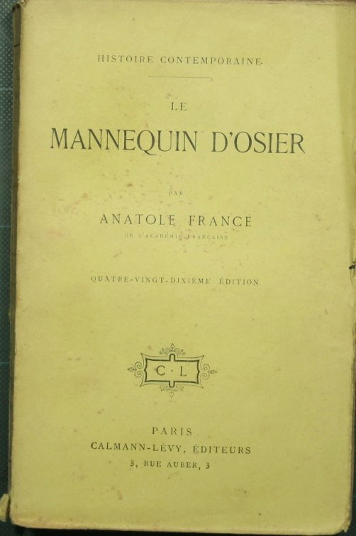 Le mannequin d'osier