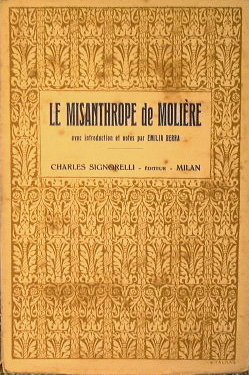 Le misanthrope de Moliere