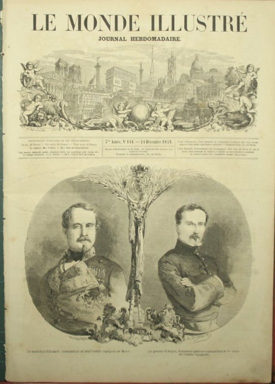 Le monde illustré - 24 Decembre 1859. N. 141