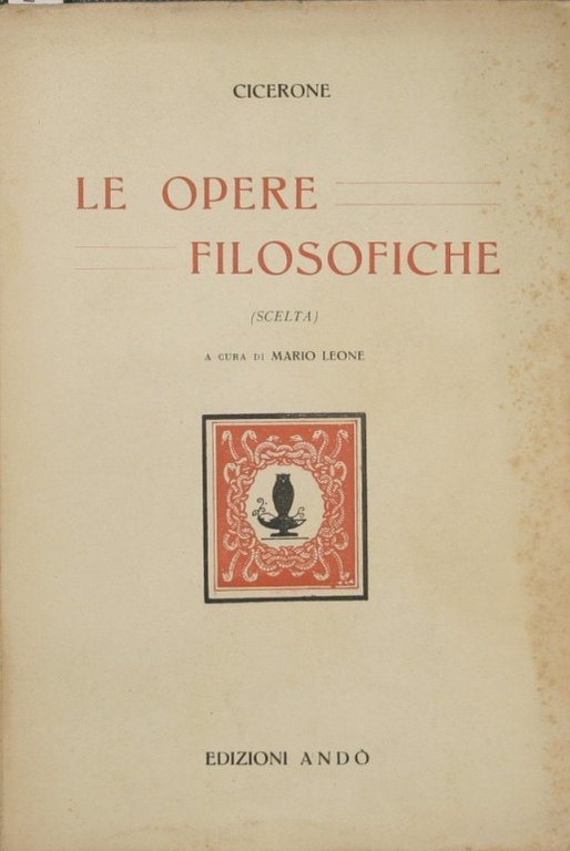 Le opere filosofiche