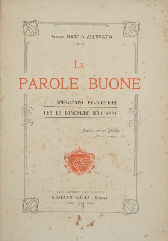 Le parole buone