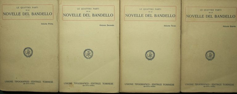 Le quattro parti de le Novelle del Bandello