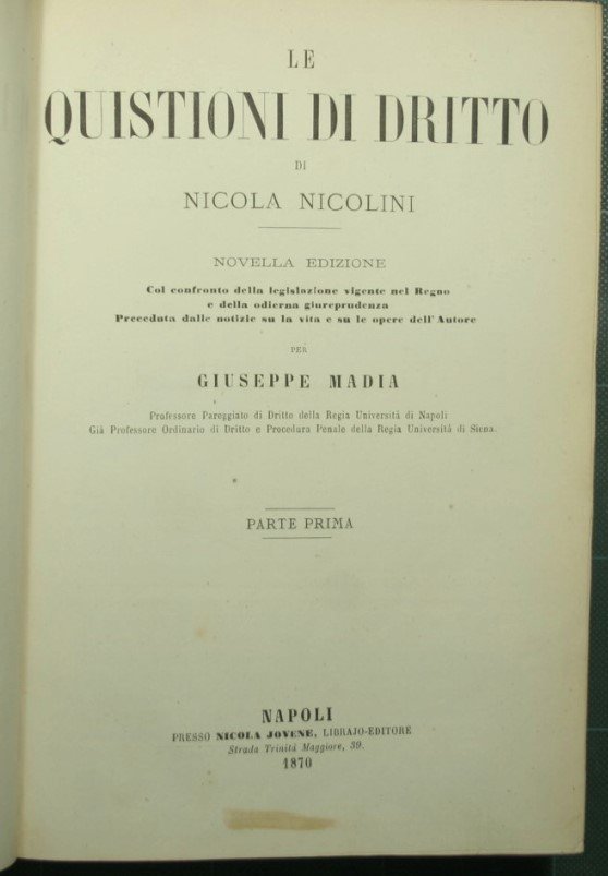 Le Quistioni di Dritto