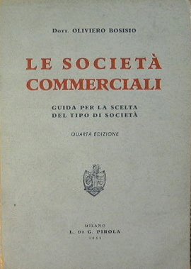 Le Società Commerciali.