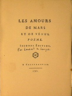 Les amours de Mars et de Venus. Poeme | Immagine Gallery 2
