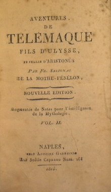 Les Aventures de Telemaque fils d'Ulisse par Fr. Salignac de …