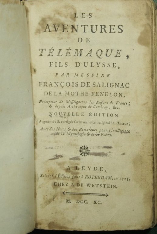 Les aventures de Telemaque, fils d'Ulysse