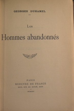 Les Hommes abandonnés