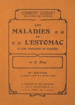 Les Maladies de l'Estomac et leur traitement en clientele