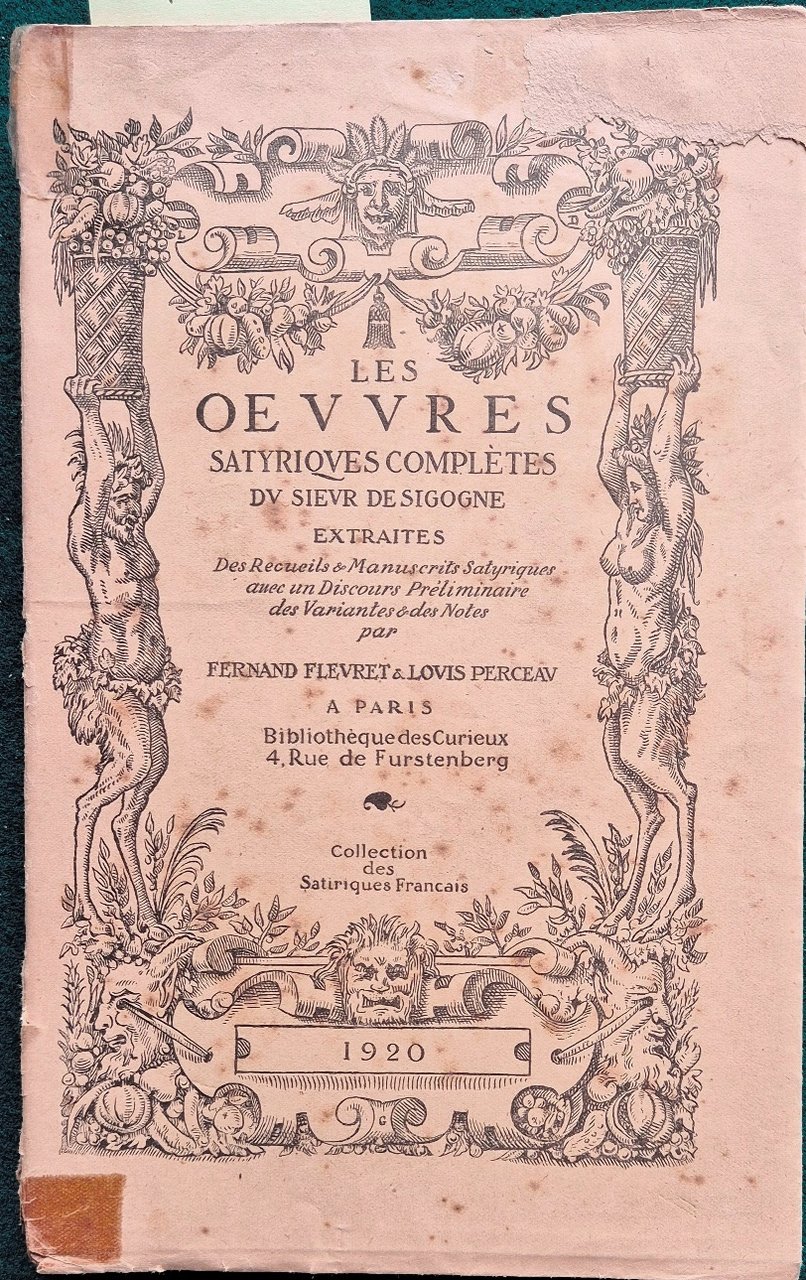 Les oeuvres satyriques