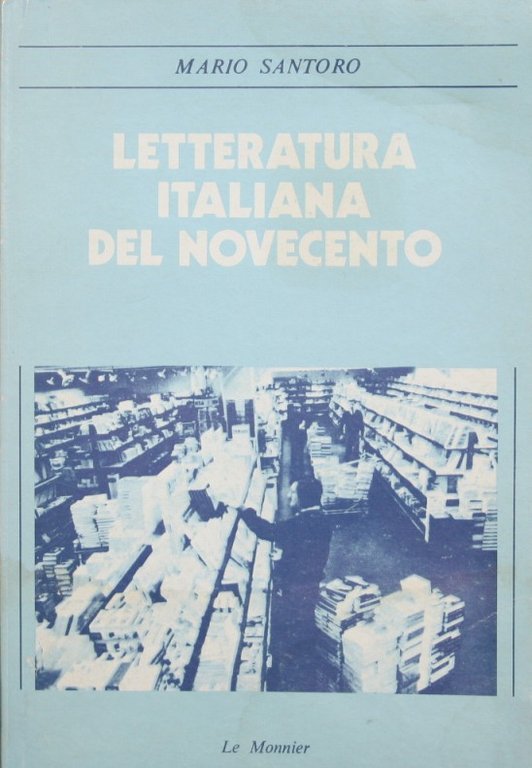 Letteratura italiana del Novecento