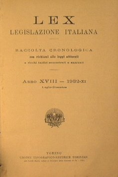 Lex legislazione italiana