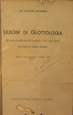 Lezioni di glottologia
