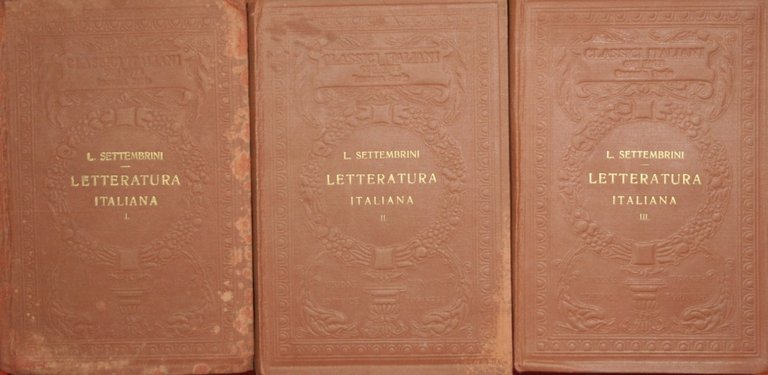 Lezioni di letteratura italiana