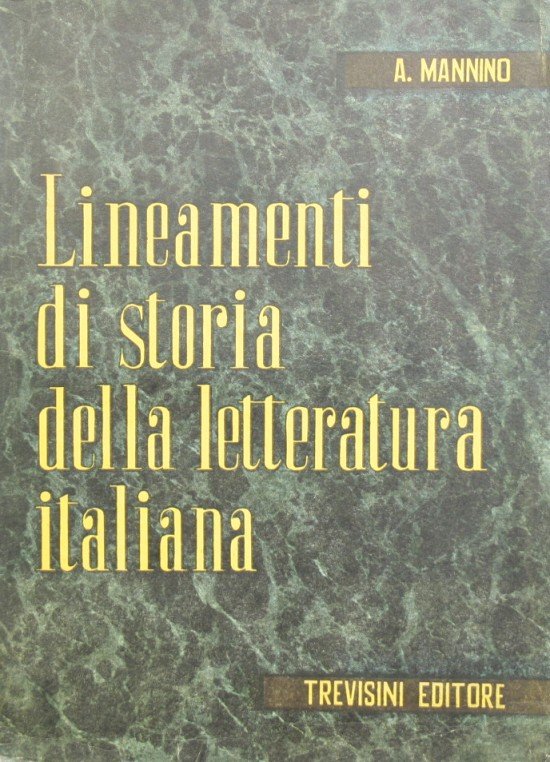 Lineamenti di storia della letteratura italiana