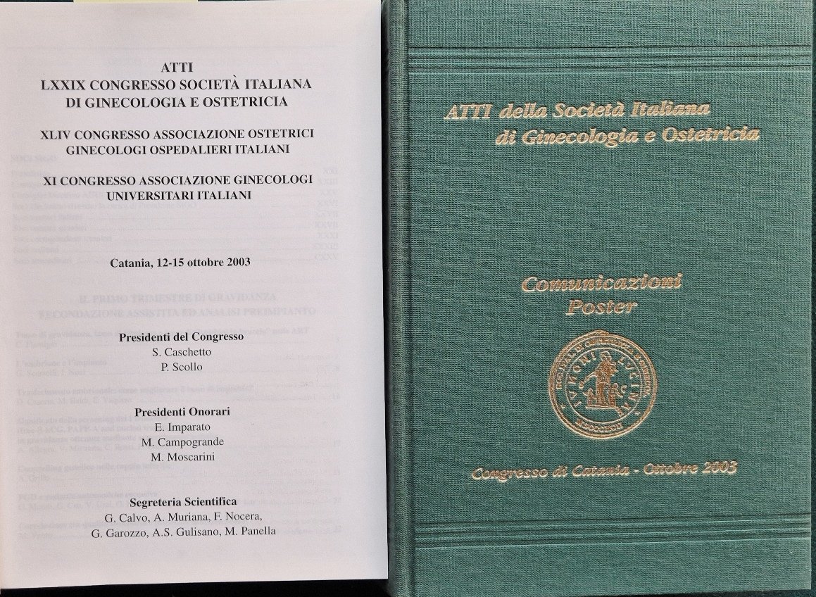 LXXIX Congresso Società italiana di ginecologia e ostetricia