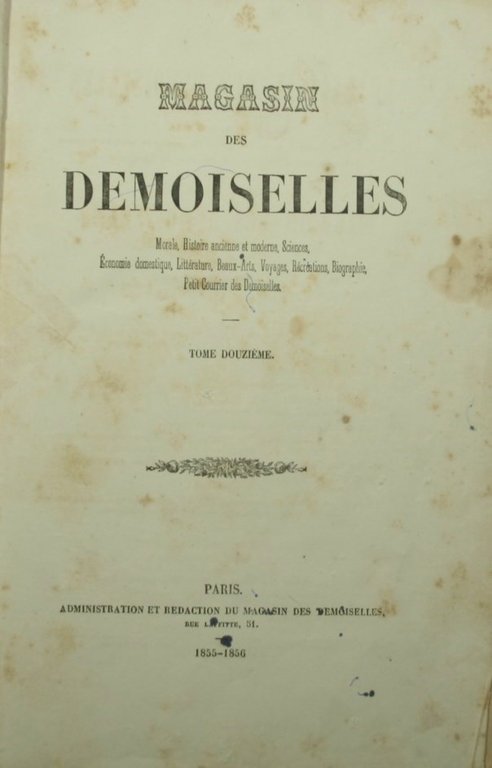 Magasin des demoiselles
