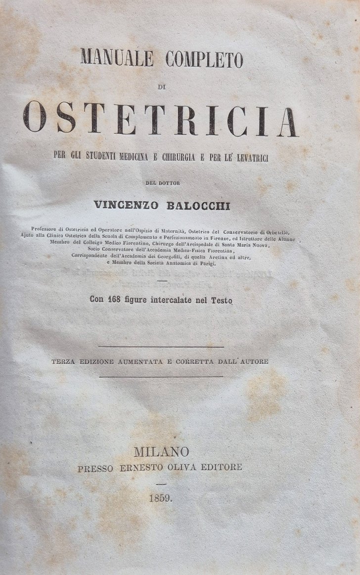 Manuale completo di ostetricia