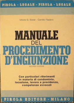 Manuale del Procedimento d'ingiunzione.