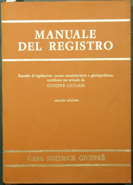 Manuale del registro