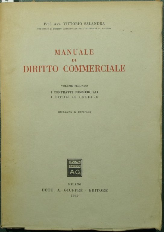 Manuale di diritto commerciale. Vol. II | Immagine Gallery 2
