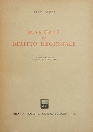 Manuale di Diritto Regionale