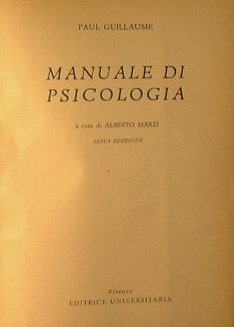 Manuale di Psicologia