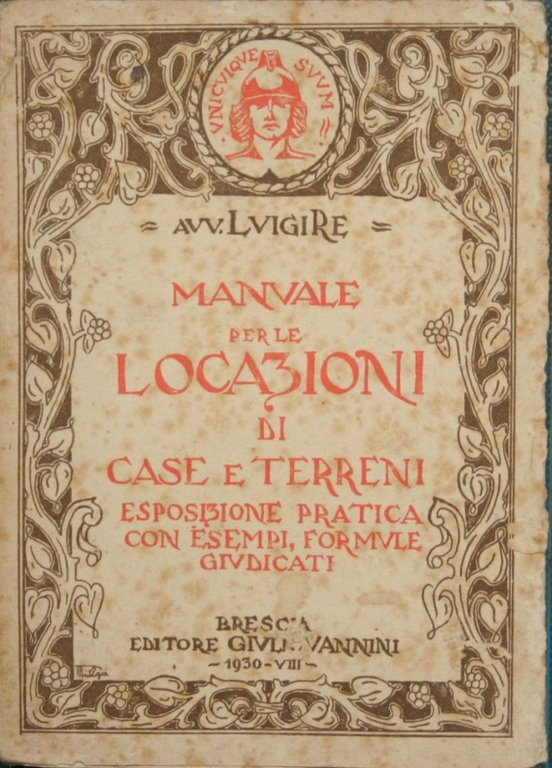 Manuale per le locazioni di case e terreni