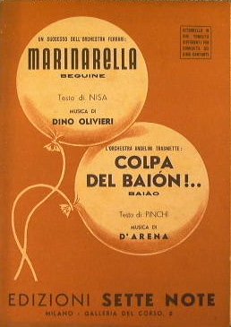 Marinarella ( beguine ) - Colpa del Baion ( baiao …