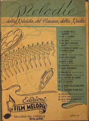 Melodie della Rivista, del Cinema, della Radio