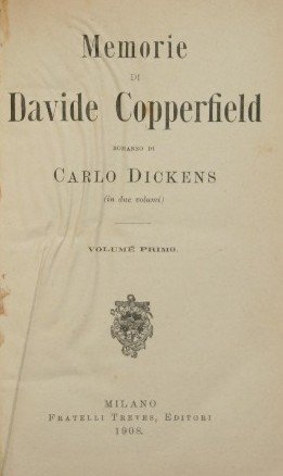 Memorie di Davide Copperfield. Vol. I