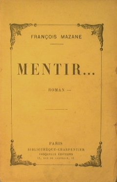 Mentir…