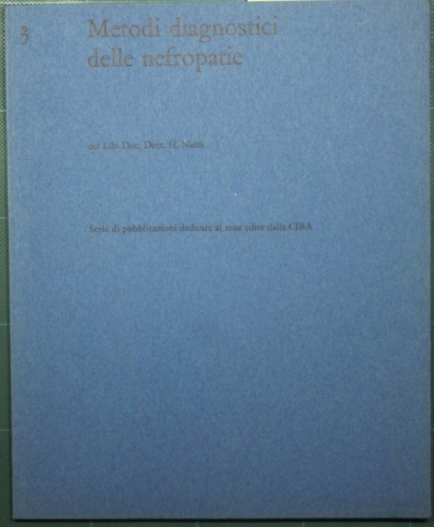 Metodi diagnostici delle nefropatie