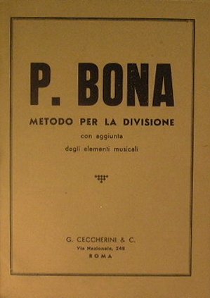 Metodo per la divisione