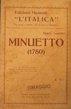 Minuetto ( 1780 )