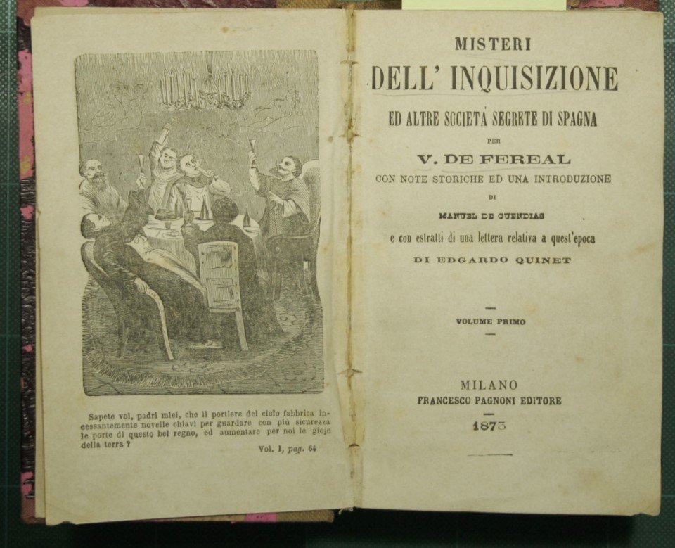 Misteri dell'Inquisizione ed altre società segrete di Spagna