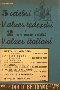 Musica del villaggio - Fiordalisi - Su beviam - E' …