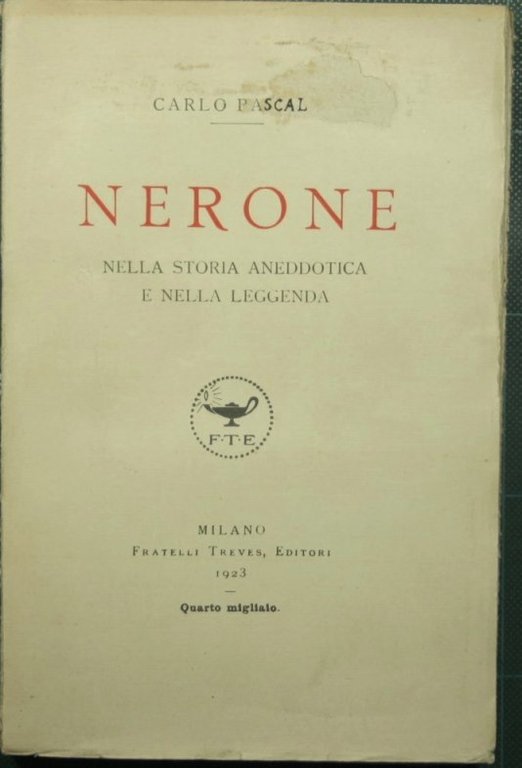 Nerone nella storia aneddotica e nella leggenda