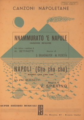 Nnammurato 'e Napule + Napoli ( Cha cha cha )