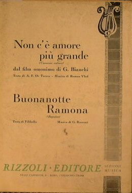 Non c'è amore più grande ( canzone valzer ) - …